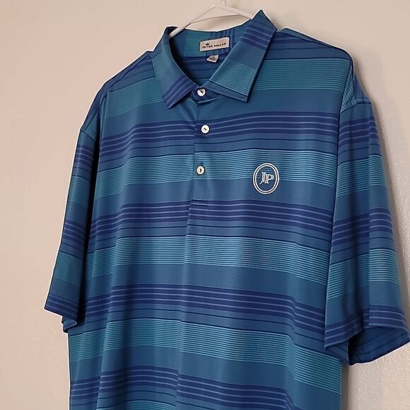 Peter Millar mens XL Polo Shirt - Picture 3 of 11